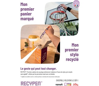 Remis Recypen - Mon premier panier marqué / Mon premier stylo recyclé